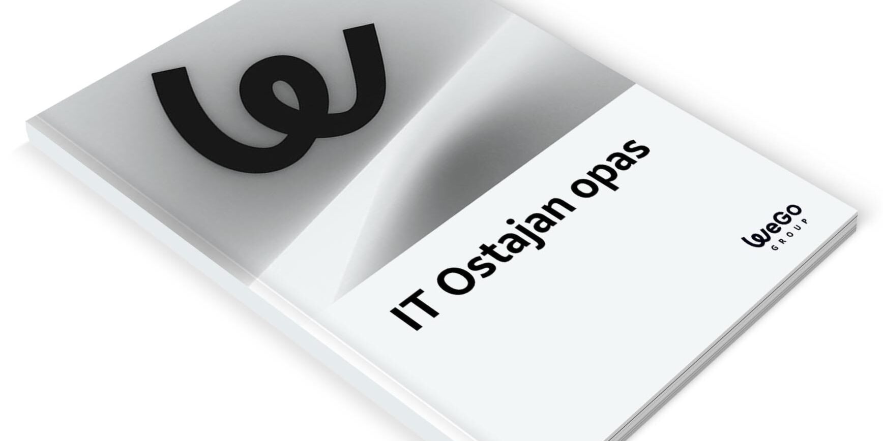 it-ostajan-opas Kuva kirjan kannesta, jossa on WeGo Groupin logo ja teksti "IT ostajan opas"